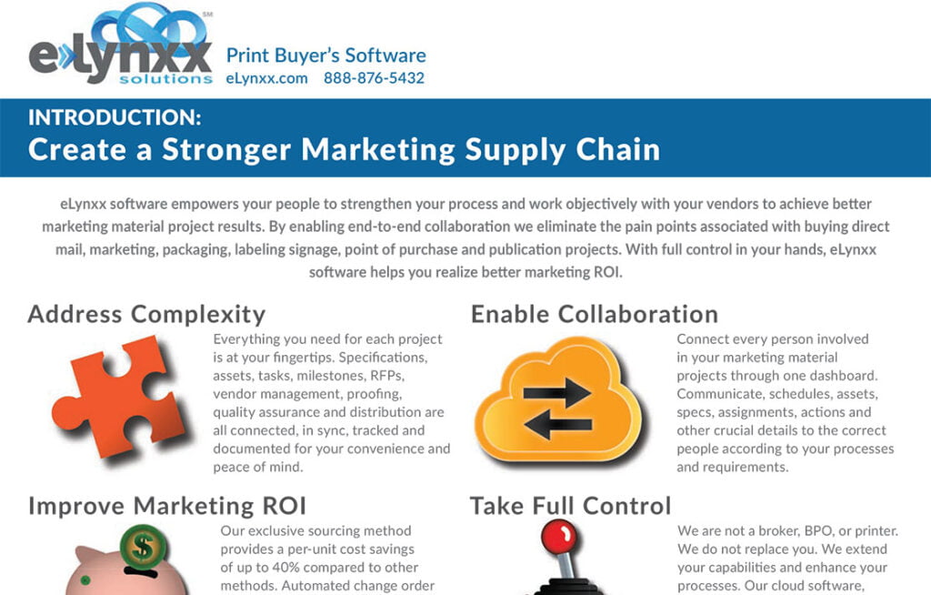Create a Stronger Marketing Supply Chain