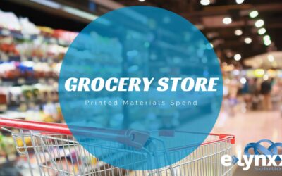 Grocery Store Print Spend.